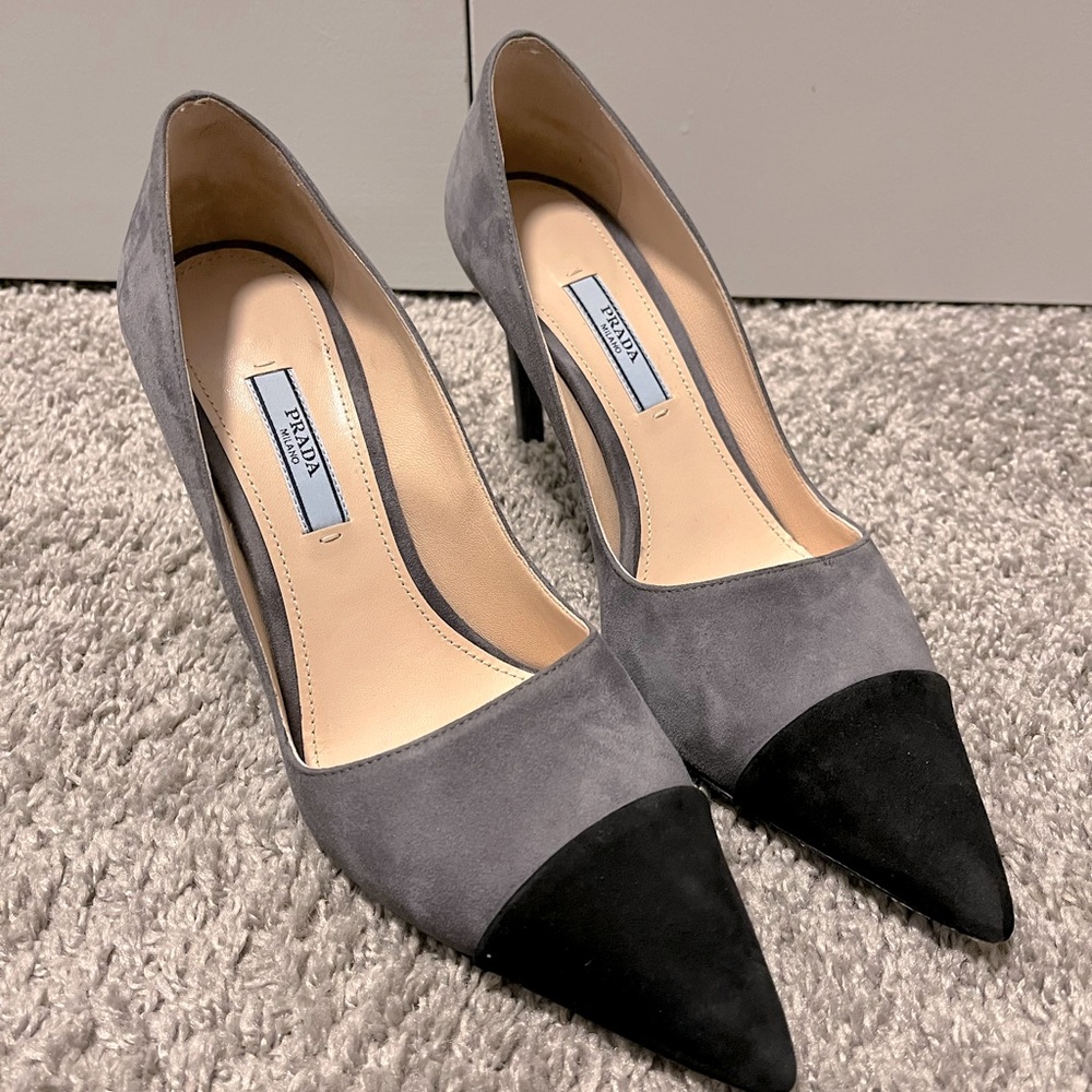 Prada Color Block Stilettos in Like-New Condition